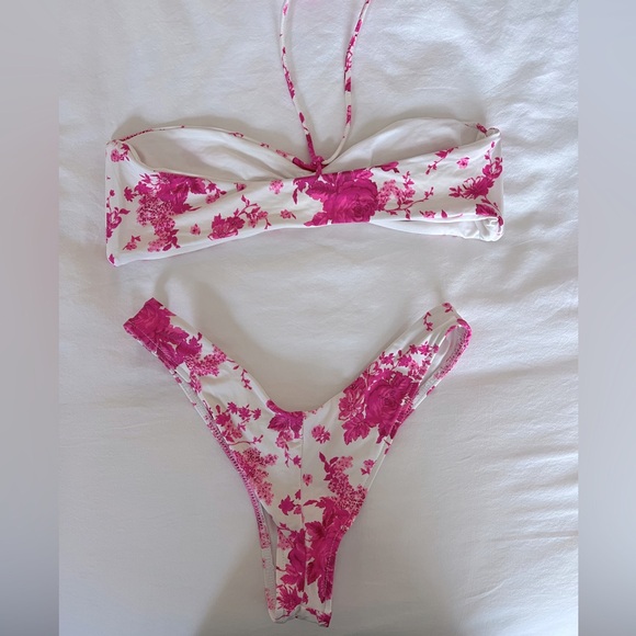 Frankie’s Bikinis Floral Bikini Set - Picture 2 of 3